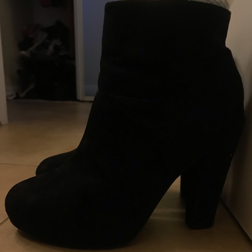 Black booties